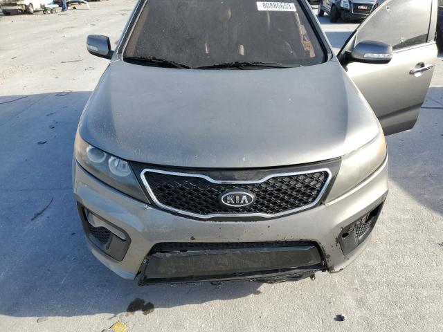 5XYKW4A26CG213175 - 2012 KIA SORENTO SX GRAY photo 12