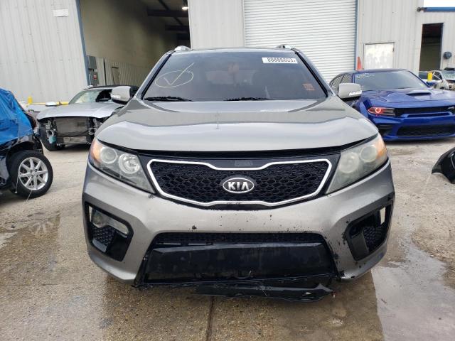 5XYKW4A26CG213175 - 2012 KIA SORENTO SX GRAY photo 5