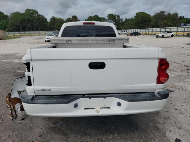 1D7RE2BK9BS620703 - 2011 DODGE DAKOTA ST WHITE photo 6