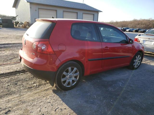 WVWAR71K97W072292 - 2007 VOLKSWAGEN RABBIT RED photo 3