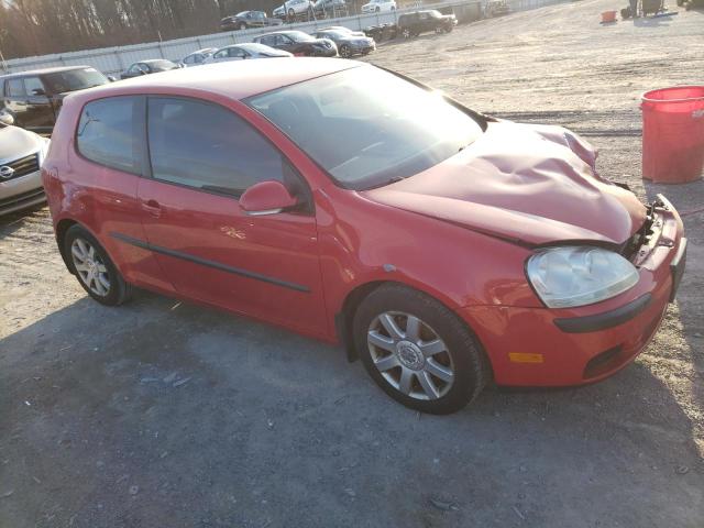 WVWAR71K97W072292 - 2007 VOLKSWAGEN RABBIT RED photo 4