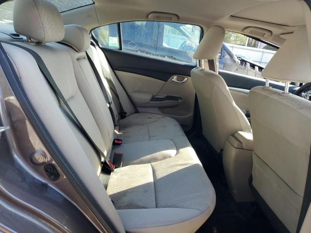 2HGFB2F84EH542865 - 2014 HONDA CIVIC EX GRAY photo 10