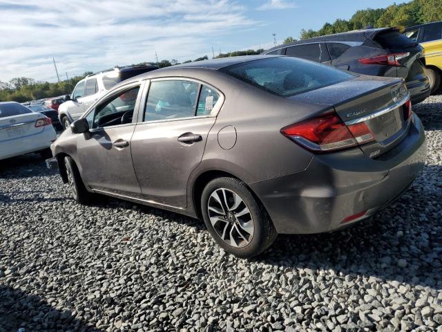 2HGFB2F84EH542865 - 2014 HONDA CIVIC EX GRAY photo 2