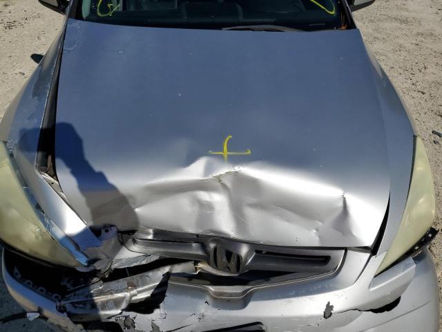 1HGCM66575A036424 - 2005 HONDA ACCORD EX SILVER photo 11