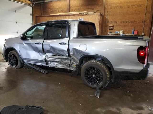 5FPYK3F70NB008263 - 2022 HONDA RIDGELINE RTL SILVER photo 2