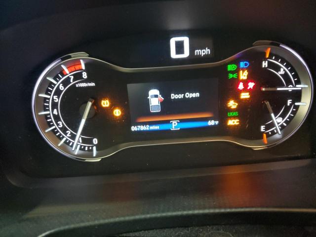 5FPYK3F70NB008263 - 2022 HONDA RIDGELINE RTL SILVER photo 9