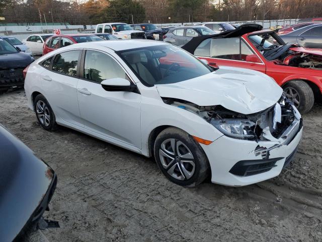 2HGFC2F5XJH553043 - 2018 HONDA CIVIC LX WHITE photo 4