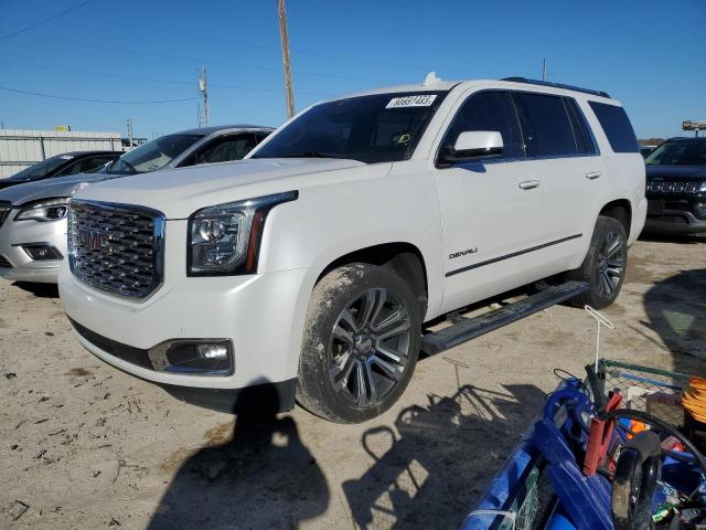 1GKS2CKJ7KR392052 - 2019 GMC YUKON DENALI WHITE photo 1