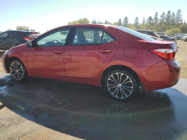 2T1BURHE2FC236097 - 2015 TOYOTA COROLLA L RED photo 2