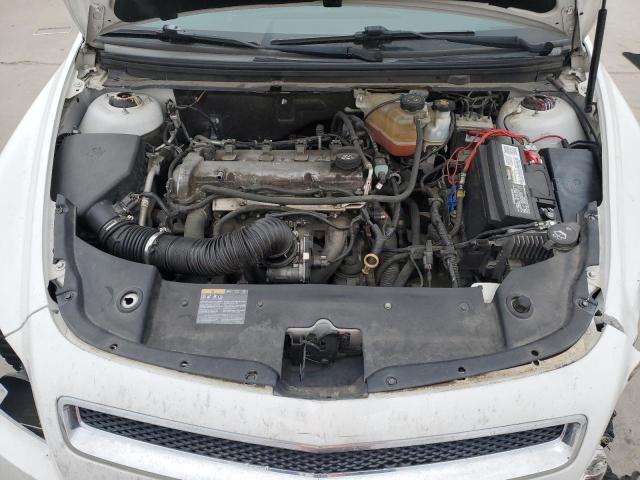 1G1ZC5EU1BF292712 - 2011 CHEVROLET MALIBU 1LT WHITE photo 11