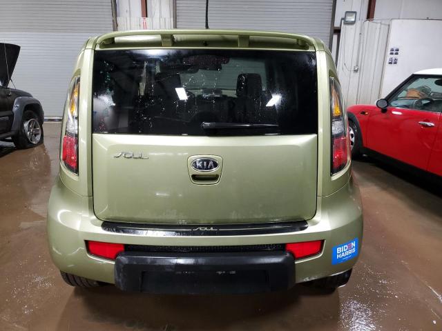 KNDJT2A28A7151586 - 2010 KIA SOUL + GREEN photo 6