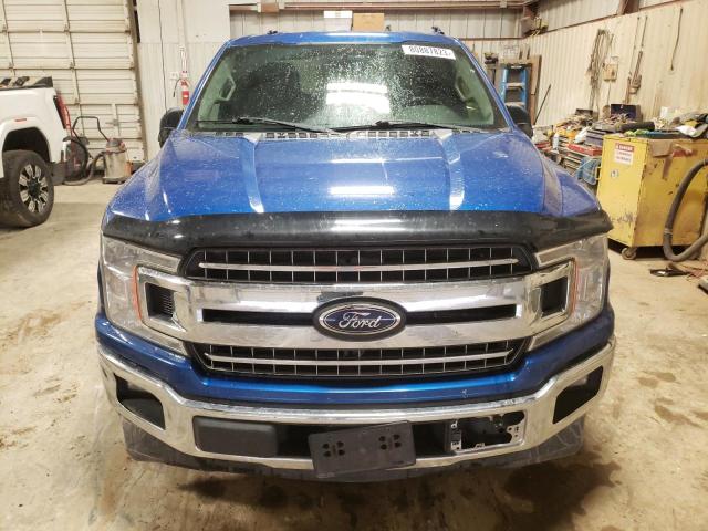 1FTEW1CP5JKD04496 - 2018 FORD F150 SUPERCREW BLUE photo 5