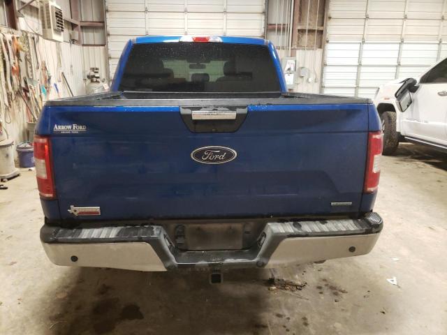 1FTEW1CP5JKD04496 - 2018 FORD F150 SUPERCREW BLUE photo 6