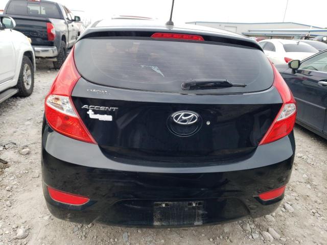 KMHCT5AEXGU275871 - 2016 HYUNDAI ACCENT SE BLACK photo 6