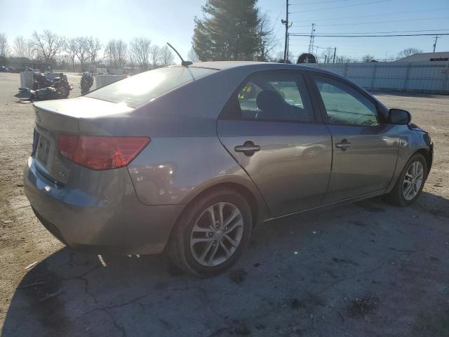 KNAFU4A26C5524523 - 2012 KIA FORTE EX SILVER photo 3