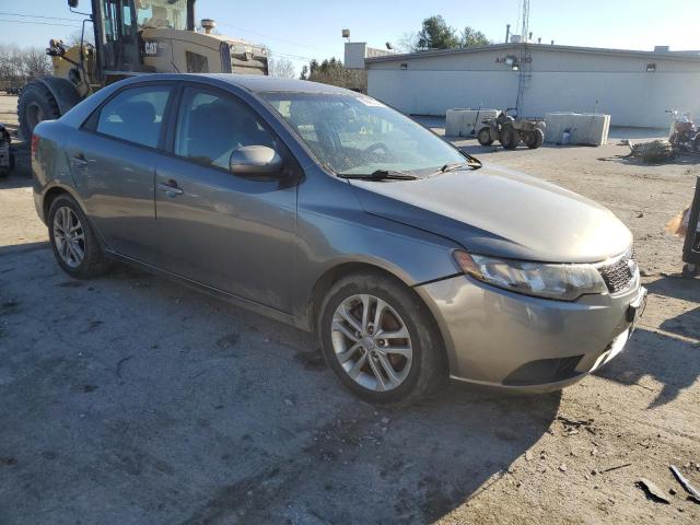 KNAFU4A26C5524523 - 2012 KIA FORTE EX SILVER photo 4