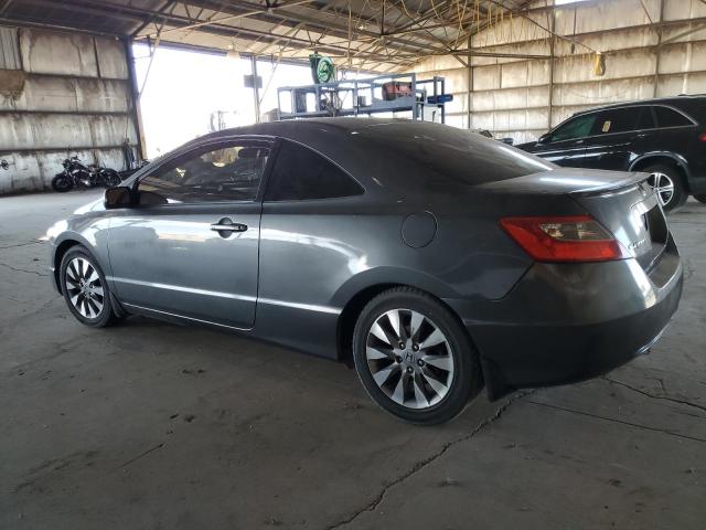 2HGFG12889H532041 - 2009 HONDA CIVIC EX GRAY photo 2