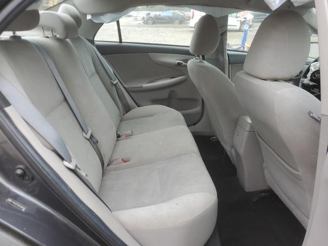 2T1BU4EEXBC689000 - 2011 TOYOTA COROLLA BASE GRAY photo 10