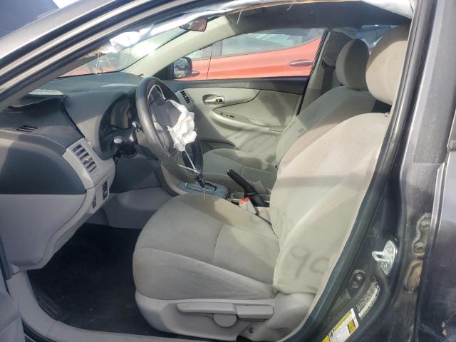 2T1BU4EEXBC689000 - 2011 TOYOTA COROLLA BASE GRAY photo 7