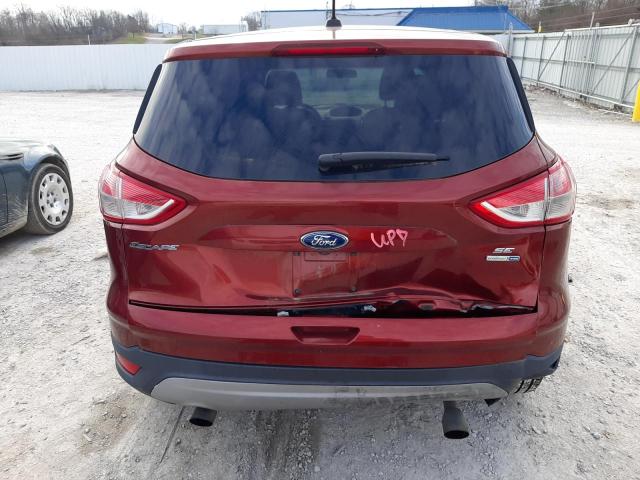 1FMCU9GX6FUA23577 - 2015 FORD ESCAPE SE RED photo 6