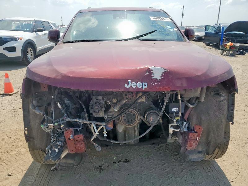 1C4RJFJTXHC939974 - 2017 JEEP GRAND CHER SUMMIT MAROON photo 5