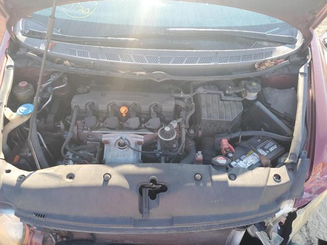 1HGFA16846L064514 - 2006 HONDA CIVIC EX BURGUNDY photo 11