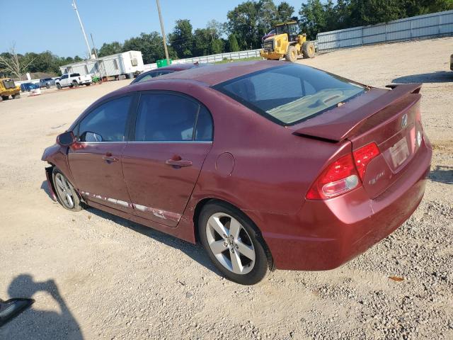 1HGFA16846L064514 - 2006 HONDA CIVIC EX BURGUNDY photo 2