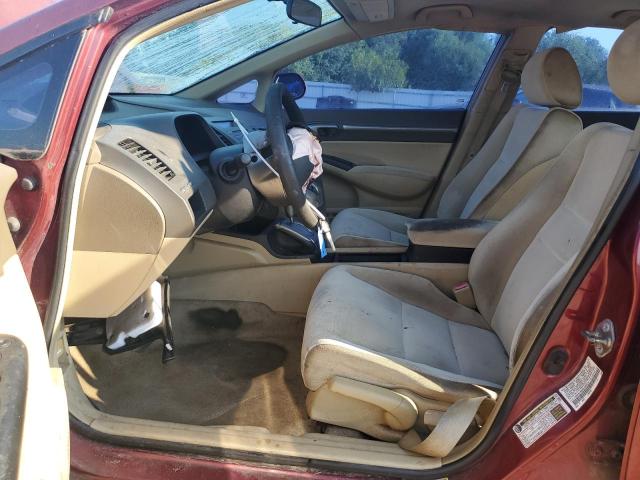 1HGFA16846L064514 - 2006 HONDA CIVIC EX BURGUNDY photo 7
