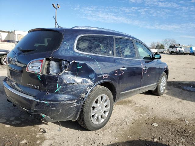 5GAKVBKDXFJ219736 - 2015 BUICK ENCLAVE BLUE photo 3