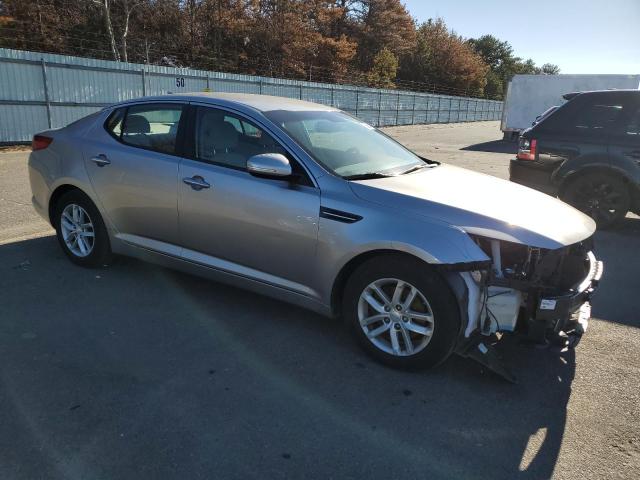 KNAGM4A78D5404742 - 2013 KIA OPTIMA LX SILVER photo 4