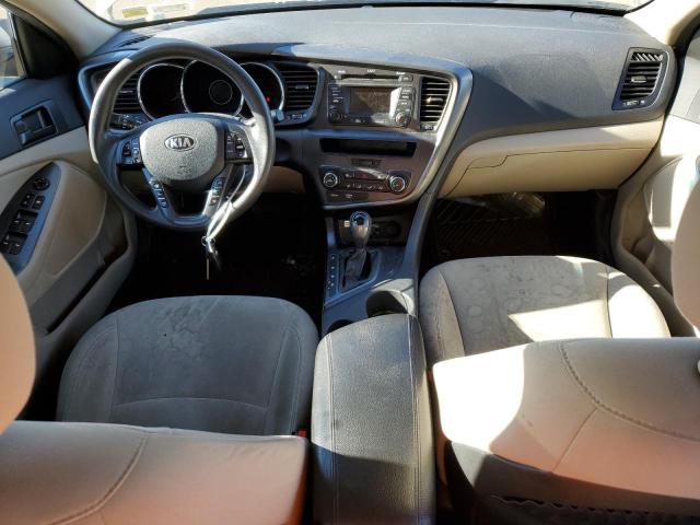 KNAGM4A78D5404742 - 2013 KIA OPTIMA LX SILVER photo 8