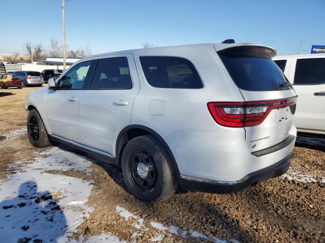 1C4SDJFTXMC643576 - 2021 DODGE DURANGO PURSUIT WHITE photo 2