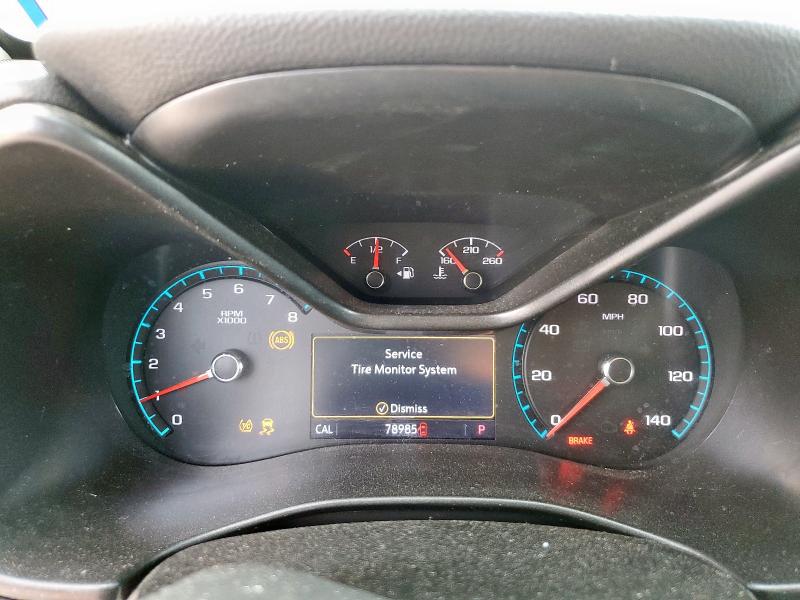 1GCGTCENXK1349692 - 2019 CHEVROLET COLORADO LT SILVER photo 9