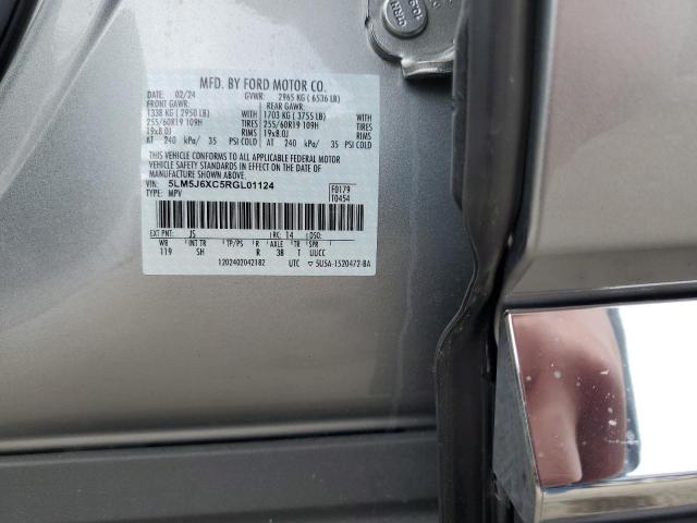 5LM5J6XC5RGL01124 - 2024 LINCOLN AVIATOR SILVER photo 13