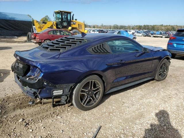 1FA6P8TH1L5145647 - 2020 FORD MUSTANG BLUE photo 3