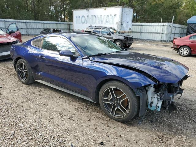 1FA6P8TH1L5145647 - 2020 FORD MUSTANG BLUE photo 4