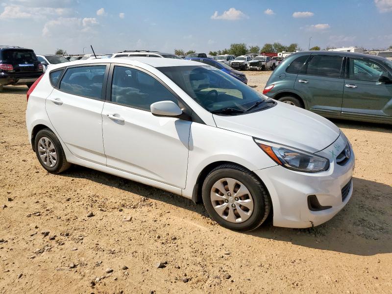 KMHCT5AE9FU199400 - 2015 HYUNDAI ACCENT GS WHITE photo 4