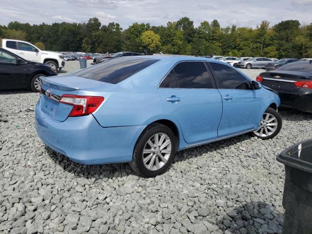 4T4BF1FK0CR184943 - 2012 TOYOTA CAMRY BASE Синій фото 3