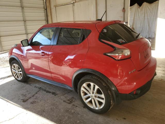 JN8AF5MV5FT562803 - 2015 NISSAN JUKE S RED photo 2