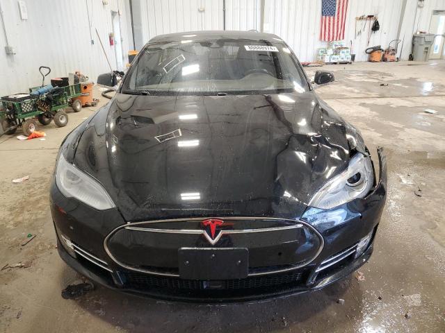 5YJSA1H27EFP63112 - 2014 TESLA MODEL S BLACK photo 5