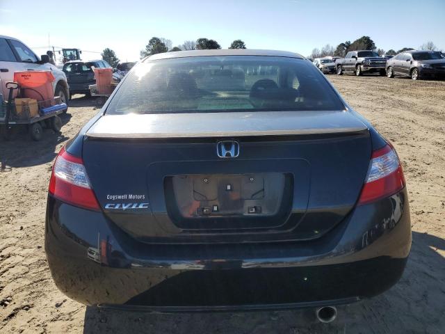 2HGFG128X6H503555 - 2006 HONDA CIVIC EX BLACK photo 6