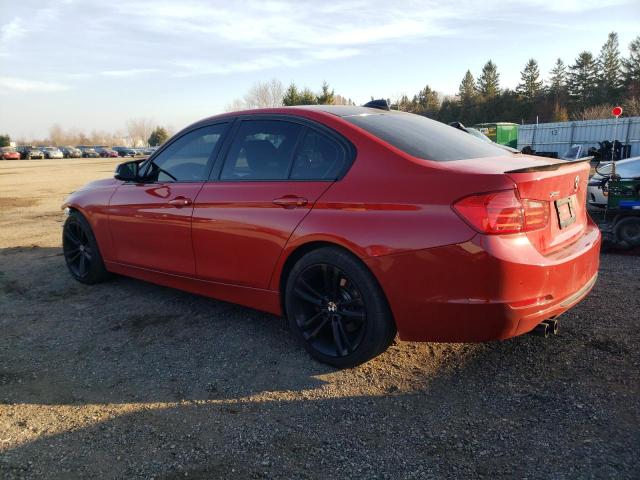 WBA3B3C5XDF535045 - 2013 BMW 328 XI RED photo 2