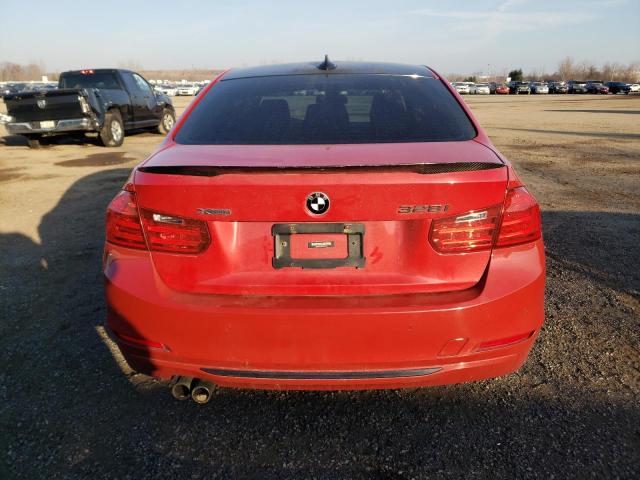 WBA3B3C5XDF535045 - 2013 BMW 328 XI RED photo 6