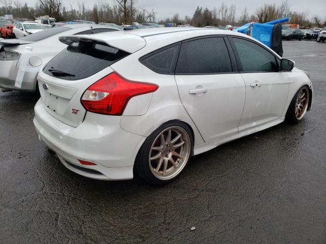 1FADP3L94DL170865 - 2013 FORD FOCUS ST WHITE photo 3