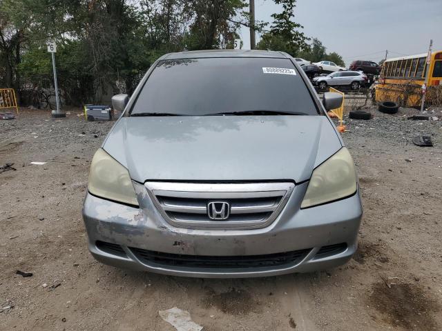 5FNRL38715B053140 - 2005 HONDA ODYSSEY EXL رمادي صورة 5