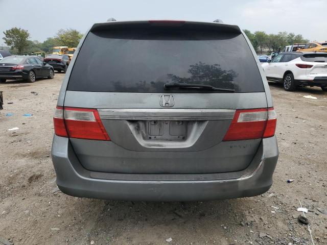 5FNRL38715B053140 - 2005 HONDA ODYSSEY EXL رمادي صورة 6