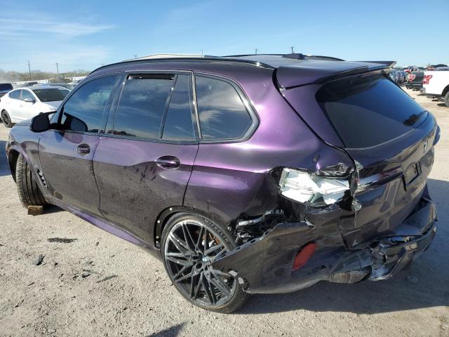 5YM13ET08R9U17869 - 2024 BMW X5 M COMPETITION PURPLE photo 2