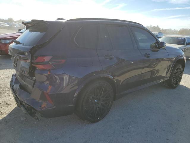 5YM13ET08R9U17869 - 2024 BMW X5 M COMPETITION PURPLE photo 3