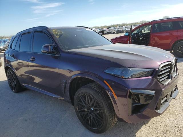 5YM13ET08R9U17869 - 2024 BMW X5 M COMPETITION PURPLE photo 4