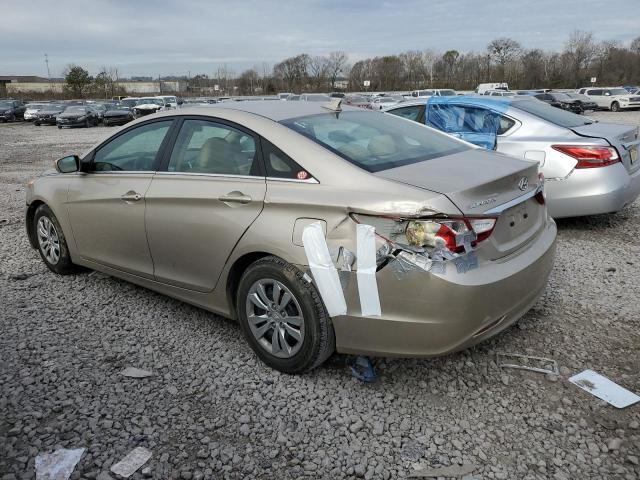 5NPEB4AC8BH045645 - 2011 HYUNDAI SONATA GLS TAN photo 2